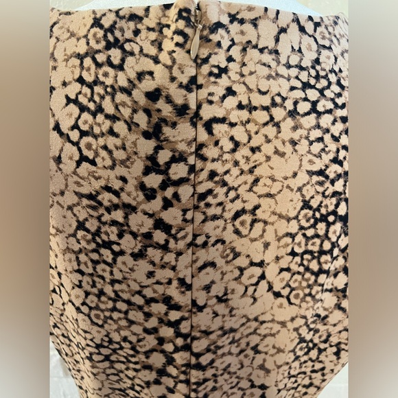 EUC Lands’ End Animal Print Knit Dress. Size 12. - Picture 3 of 7